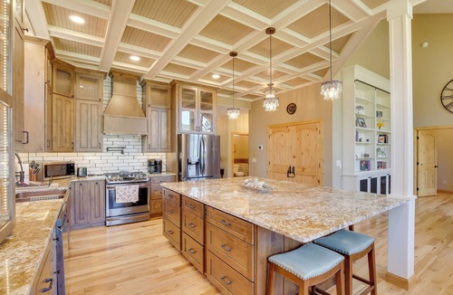Sturgis House | Hot Tub + Golf Course Views: Luxe Sturgis Home!