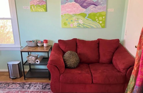 Johnson City Apartment | Hot Tub Private Studio- 1BR/1BR- Historic Tree Streets- 2 min drive to downtown