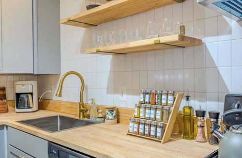 Downtown Apartment | Huge 1br apt, baby-friendly, dogs, walkable downtown