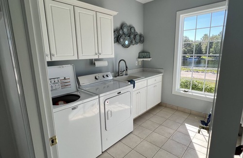 Oscoda House | Huge Cape Cod Style Home on all Sandy beach/Cedar Lake MI