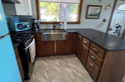 Yarmouth Cabin | Iowa Cabin: Rustic+Cozy. Lake Odessa water-view. Hunt, kayak, fish or explore.