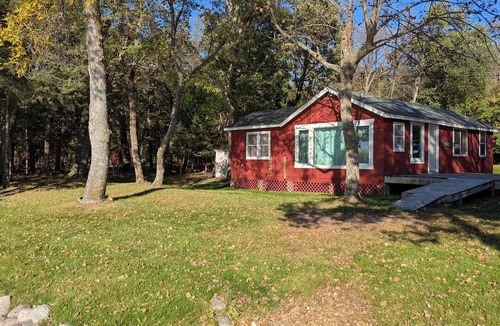 South Haven Cabin | Island Cabin, Clearwater Lake MN (Boat Required)
