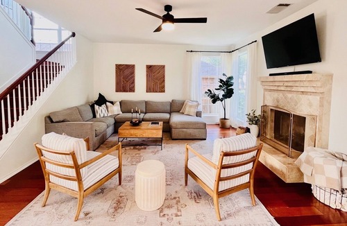 Brushy Creek House | Kid-Friendly, Spacious Getaway with Peloton, Dedicated Office in Round Rock!