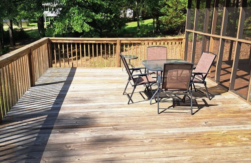 Wedowee House | Lake Life Cove - Quaint 3-bedroom 1-bath house with dock, private ramp, deck