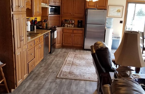 Lonergan House | Lake McConaughy home, One King, Three Queen size beds, Dish TV, and WIFI.