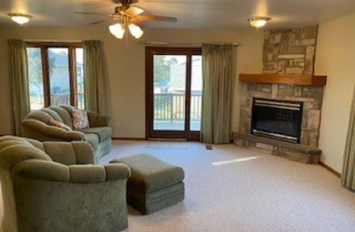 Crofton House | Lake property just a few blocks from public beach. Marina a mile away.