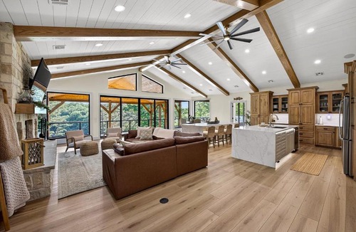 Park Hill House | Lake Views, Big Deck, Hot Tub, Fire Pit, Game Room