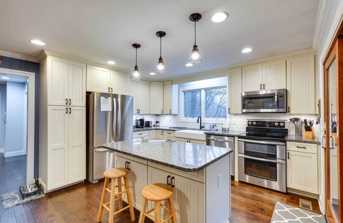 Butler House | Lakefront Butler Home w/Hot Tub & Fire Pit!
