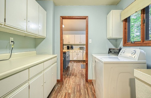 Bumpass House | Lakefront home w/secluded cove, deep water dock, plenty of space