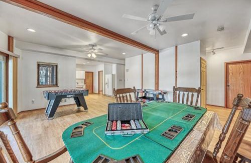 Blue Water House | Lakefront retreat w/private dock, fast WiFi, gas grill & central AC, dogs