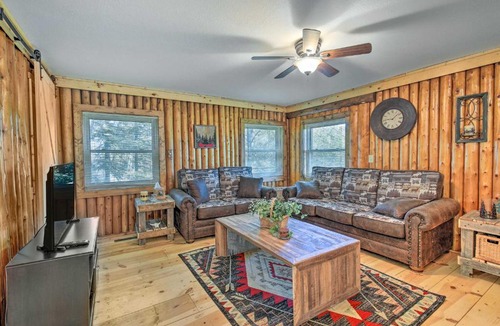 Tomahawk House | Lakefront Tomahawk Cabin with Boat Dock and Deck