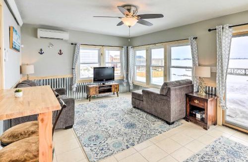 Hamlin County House | Lakefront Vacation Rental with Fire Pit & Dock!