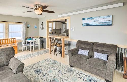Hamlin County House | Lakefront Vacation Rental with Fire Pit & Dock!