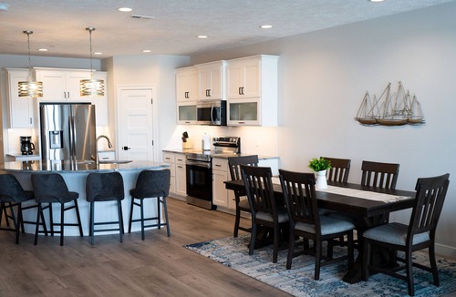 Arnolds Park Condo | Lakefront Views- New 5 Bedroom Luxury Condo on East Okoboji