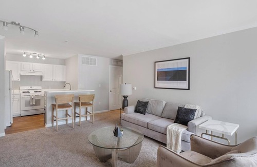West Dundee Apartment | Landing | Chic 1BD, Gym, Pool