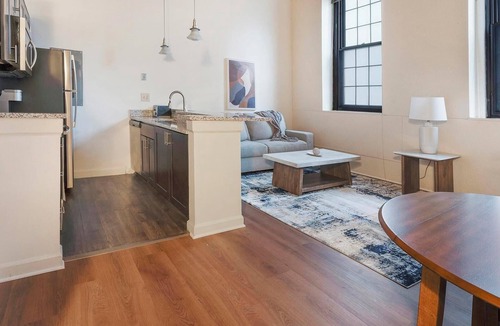 Downtown Baltimore Apartment | Landing | Chic 1BD, Gym, Courtyard