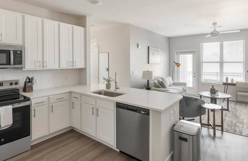 Belle Mina Apartment | Landing | Chic 2BD, Courtyard, Gym