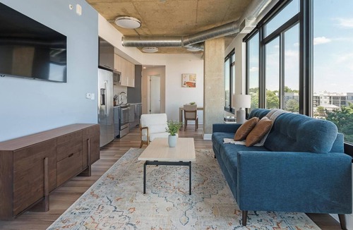Baileys Crossroads Apartment | Landing | Chic 2BD, Game Room, Gym