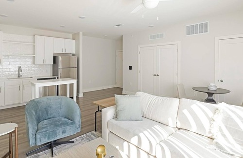 Belle Mina Apartment | Landing | Incredible 1BD, Courtyard, Gym