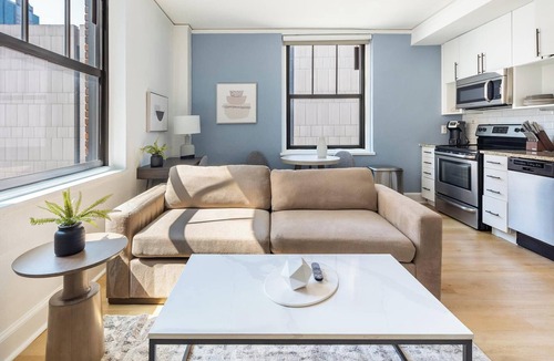 Financial District Apartment | Landing | Modern Studio, Gym, Yoga Studio