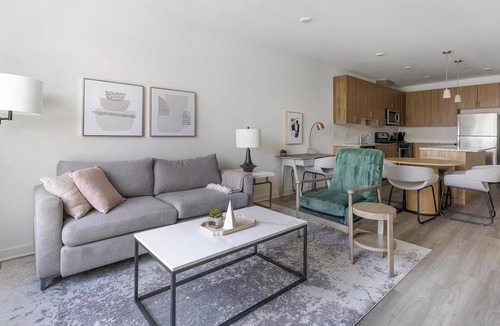 Carteret Apartment | Landing | Stunning 1BD, Courtyard, Rooftop Lounge