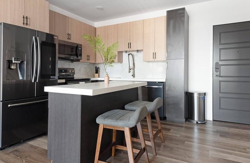 DeBaliviere Place Apartment | Landing | Stylish 1BD, Yoga Studio, Gym