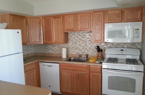 Ortley Beach Apartment | large first floor 3-bedroom apartment across from Bay Beach, w crabbing/fishing