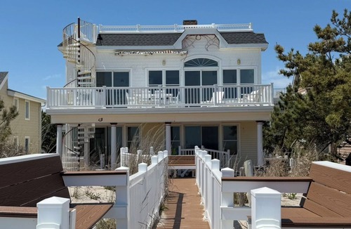 Surf City House | LBI Surf City - Oceanfront with Direct Beach Access - Elevator Renovated in 2026