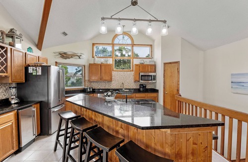 Corolla Light House | Lighthouse Jewel: Private Pool/Hot Tub/Sound Views