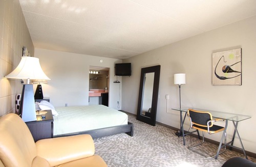 Cedar Falls Apartment | Lindell - Downtown CF Studio - King Bed! 510