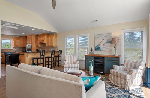 Monteray Shores House | Living On Beach Time: Private pool, Hot Tub, Rec Room w/Pool Table