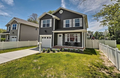 Long Branch House | Long Branch Home w/ Hot Tub - Walk to the Beach!