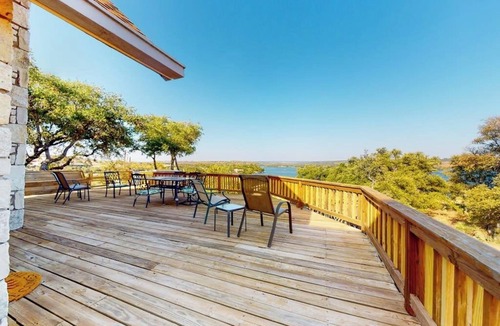 Buchanan Dam House | Lovely 2-story Home With Upper & Lower Decks, Gorgeous Lake & Hill Country Views