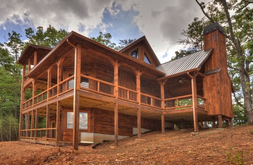 Blue Ridge Cabin | Luxury cabin! Designer decorated. Incredible views! Amazing sunrise! Secluded!