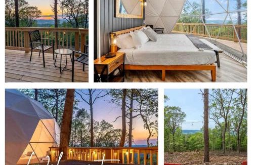 Capon Bridge Other | Luxury Glamping Domes & Chalet with Hot Tubs and Mountain Views in Augusta, WV