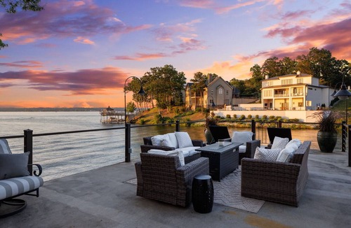 Florence House | Luxury Shoals Spanish Villa on Wilson Lake, 4BR/4BA, Minutes to RTJ Golf