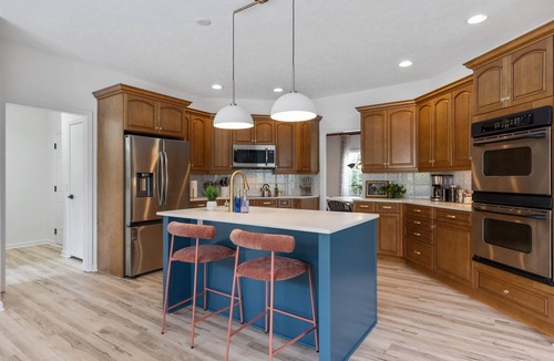 West Omaha House | Luxury Stay, Prime Spot, Games, BBQ & Fenced Yard