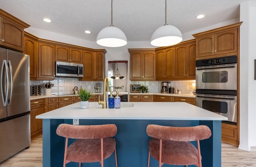 West Omaha House | Luxury Stay, Prime Spot, Games, BBQ & Fenced Yard