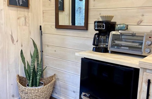 Boles Cabin | Majestic Nordic Tiny House with Private Deck, Grill and Fire Pit in Arkansas
