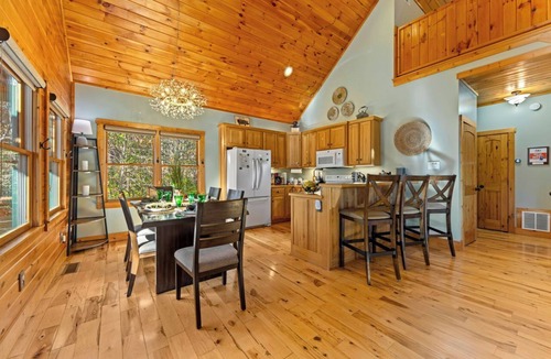 Sautee Nacoochee Cabin | Make Memories with Hot Tub & Outdoor Movies