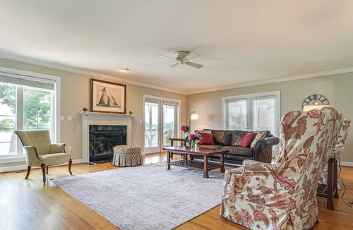 Essex House | Middle River Retreat w/150' Pier: Dogs Welcome!