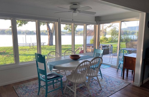 Wabasha House | Mississippi Magic: Cabin with Private Dock for Your Perfect Getaway!
