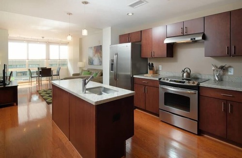 George Washington University Apartment | Modern 1BR Condo | Spacious + Bright | Min to Metro | by GLS