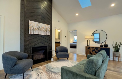 Brookings House | Modern farmhouse with soft water and fireplace in Brookings