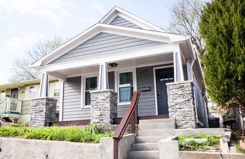 Riverview House | Modern Home in Historic Strawberry Hill w/a view of Downtown KC - Pet Friendly