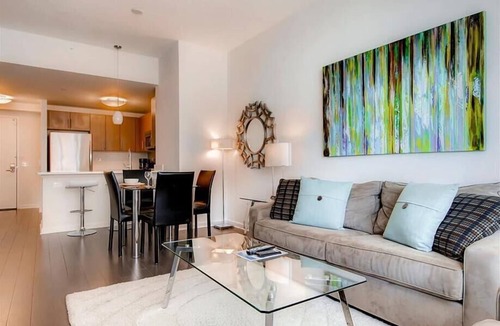 Hudson Exchange Apartment | Modern Jersey City 1BR | Work Desk + Wi-Fi | by GLS