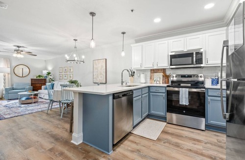 Auburn Condo | Modern, Remodeled with a Touch of Coastal Vibe