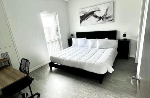 Downtown Des Moines Apartment | Monochrome Den