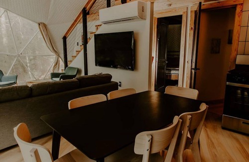 Cosby House | Moonshine Hollow Dome by Rafting