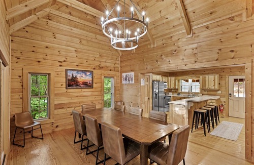 Beech Mountain House | Mossy Rock Retreat - hot tub, views, Beech Mountain Club access for fee